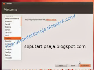 memilih bahasa di linux ubuntu