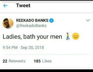 Reekadoo Banks Has An Advice For Ladies