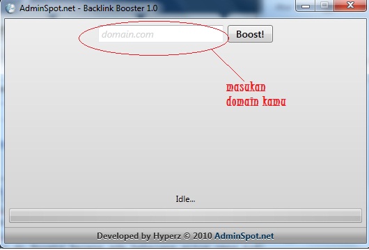 Meningkatkan Pagerank Dengan Admin Spot Backlink