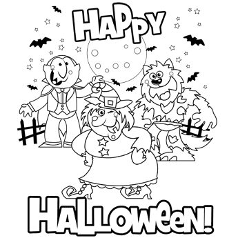 Halloween Coloring Pages