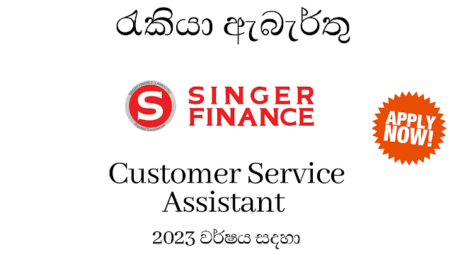  Singer Finance (Lanka) PLC/Customer Service Assistant (Group Sales) - Head Office