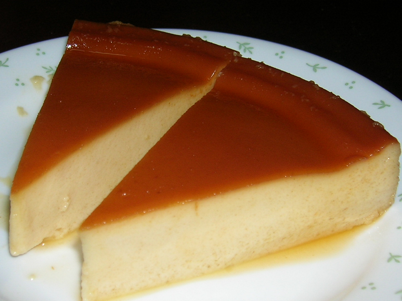 Kek puding karamel kukus