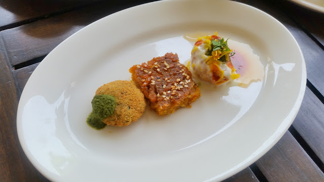 Kalmi Vada, Handvo and Papri Chaat