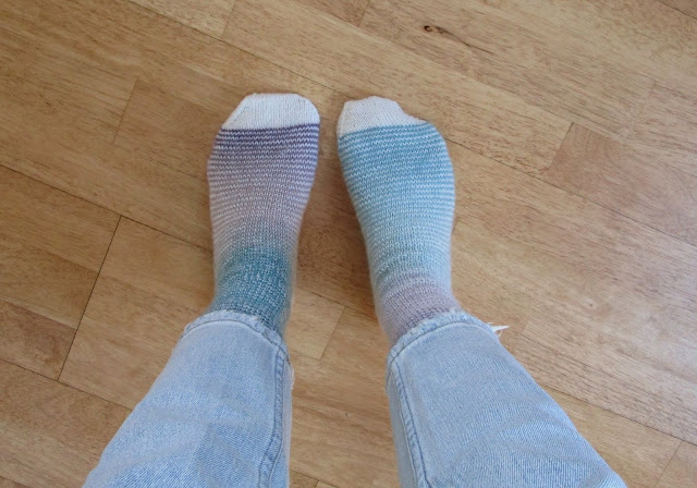 Dusty Rainbow Socks