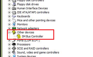 controleur de bus sm windows 8.1