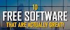 Top 10 free software that are actually great 2020