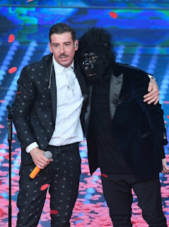 Musica italiana: Francesco Gabbani sul palco di Sanremo