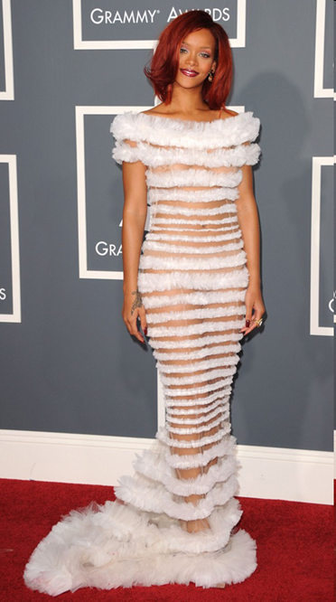 Rihanna at Grammy 2011