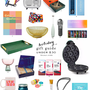 Holiday Gift Guide For Her: 30 Gifts Under $30 - Kiss My Tulle