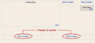 How to Make Footer 2 Column Blog