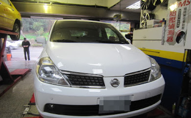 Nissan Tiida 40000公里保養+更換輪胎(Saver+ 195/60/15R) @宜峯輪胎