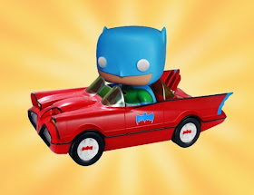 Toy Tokyo Exclusive Red Batmobile Pop! Ride by Funko