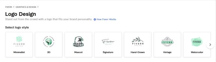 Logo design on fiverr
