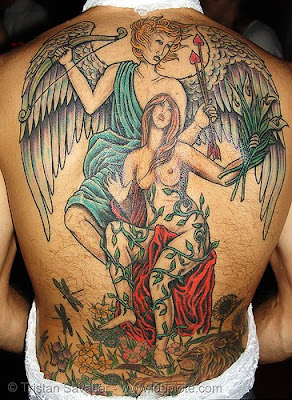 Angel Tattoo الملاك الوشم