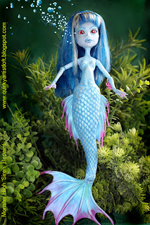 Quirky Artist Loft: Monster High 'Siren' Mermaid Mod and 