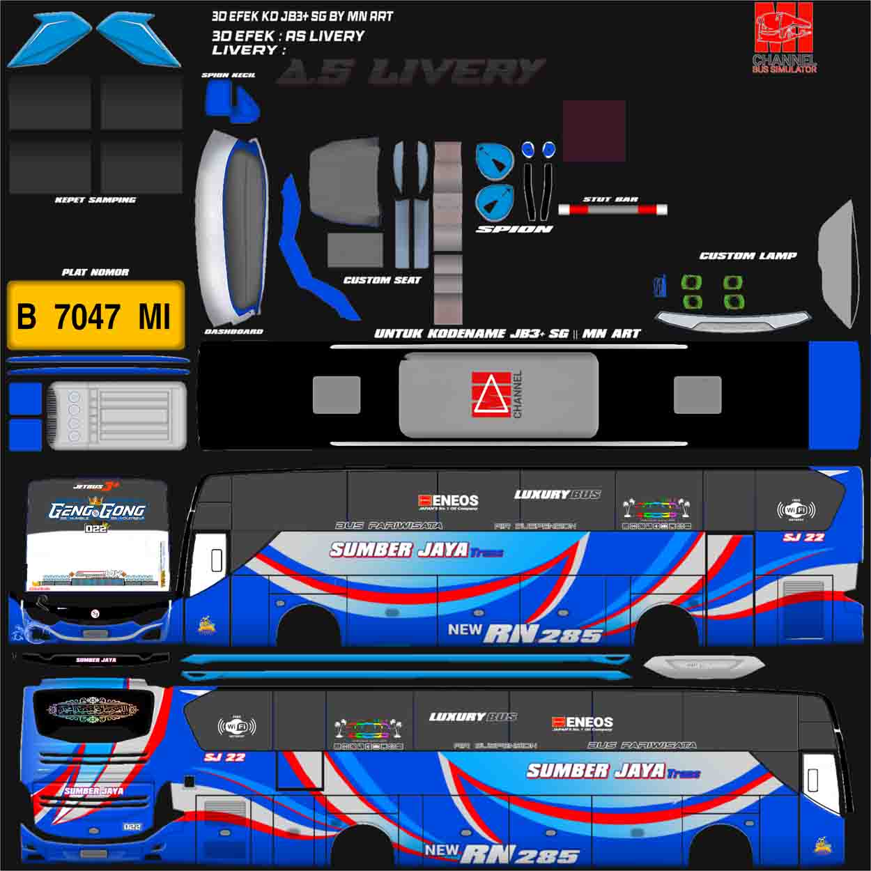 mod bussid sumber jaya