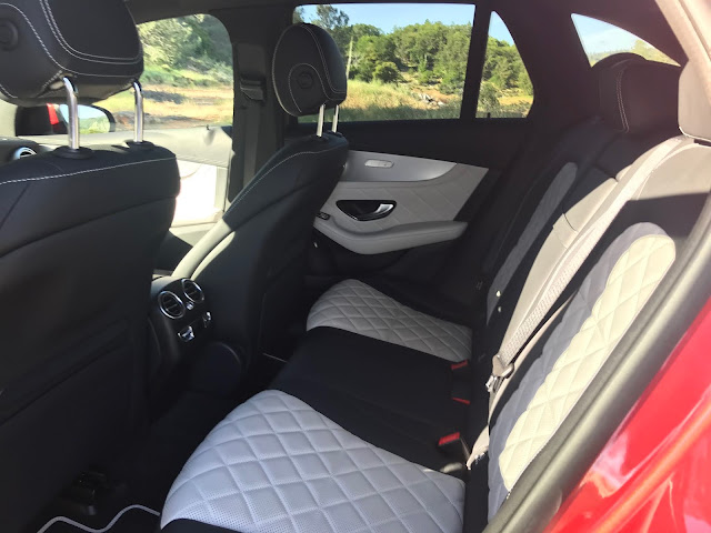 Rear seat in 2020 Mercedes-Benz GLC 300 4MATIC
