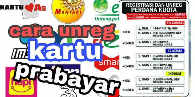 Unreg Kartu Prabayar