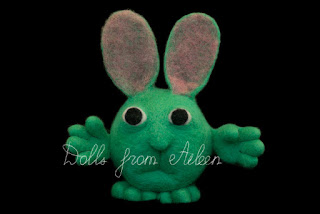 OOAK needle felted bunny rabbit