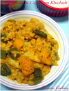 Cauliflower And Capsicum Khichdi