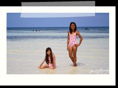 Nicole and Karen at Anda Global Beach Resort