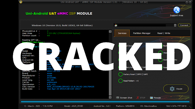 Crack Uni Android Tool eMMC ISP MODULE Version 1.01 {Download}