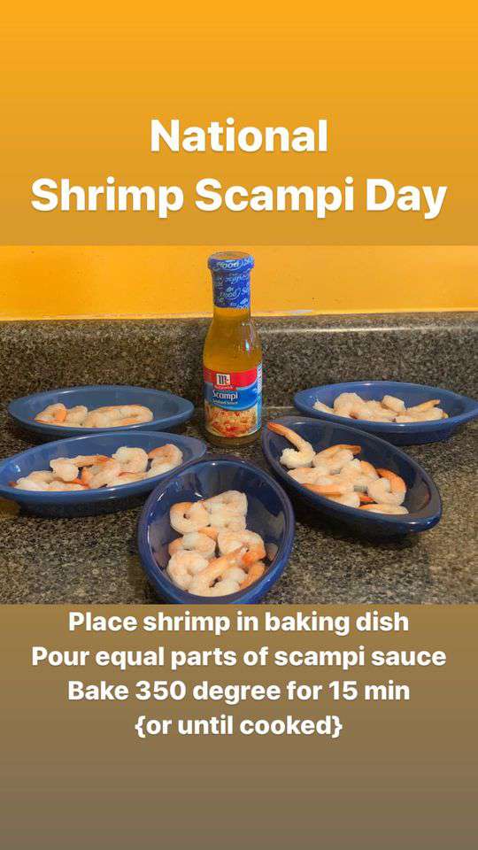 National Shrimp Scampi Day Wishes Awesome Images, Pictures, Photos, Wallpapers
