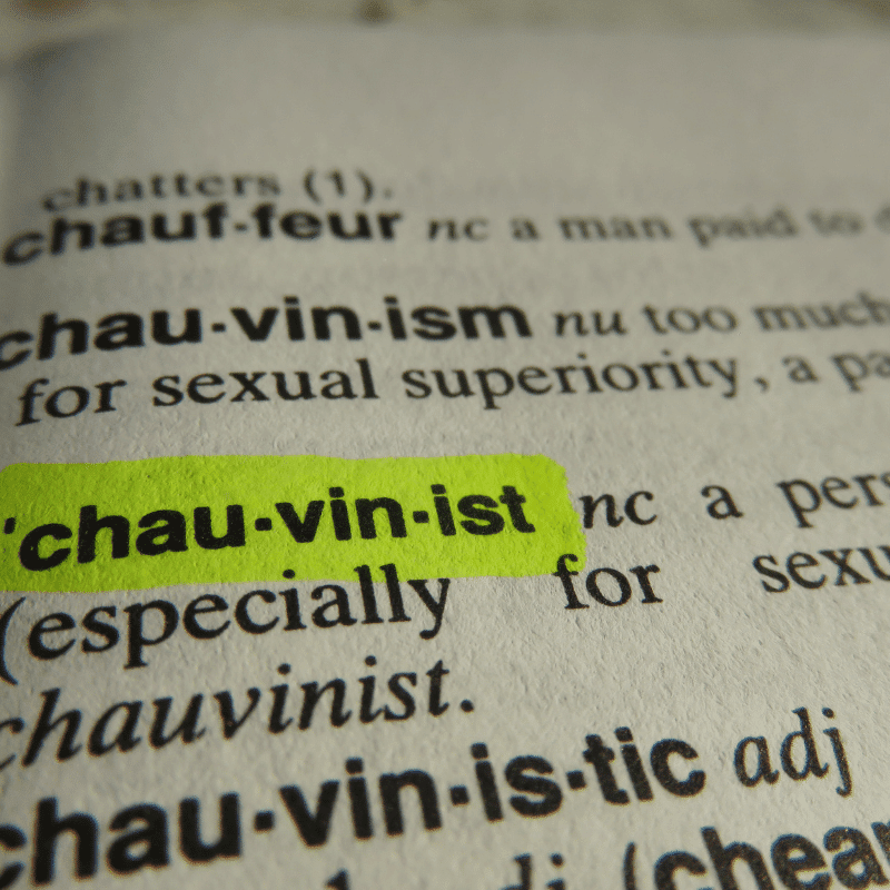 I started out 40 yrs ago being less of a raunchy male chauvinist.