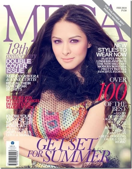 Marian Rivera on the cover of MEGA Magazine February Issue