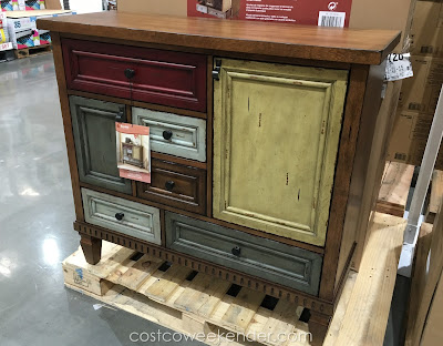 Store your belongings with the Bayside Furnishings Accent Cabinet