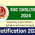 SSC CHSL 2024 , Important Date , Apply Online