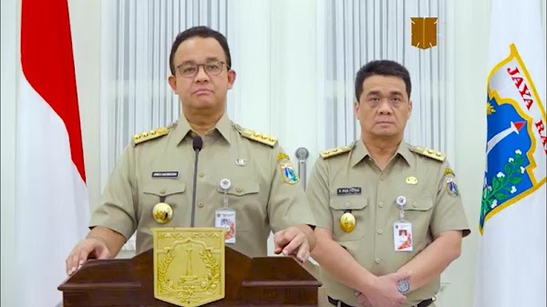 Anies Umumkan PSBB, IHSG Jatuh, Wagub Ariza Langsung Pasang Badan: Ini Demi Tekan Penularan