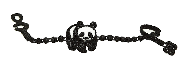 pulsera, solidaria, cruciani, wwf, panda, suerte, bracelet, macrame, lacaprichossa, oasis, italia