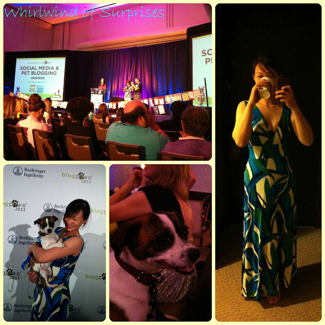 This #Frockstar attends the BlogPaws 2nd annual Nose to Nose Awards in style