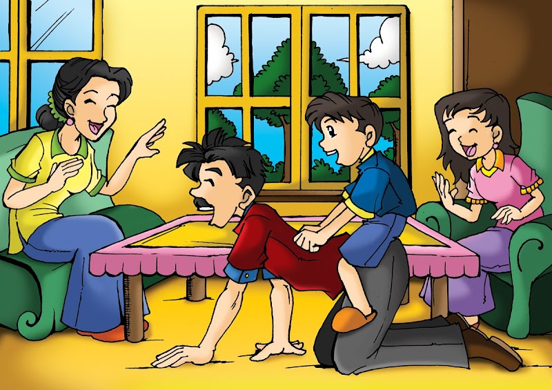 Inspirasi Terbaru 33+ Gambar Animasi Anak Di Rumah