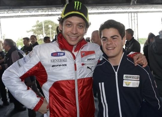 Valentino Rossi Bareng Romano Fenati