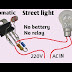 on video  Street Light Automatic ON OFF Night Light circuit 