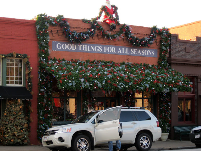 I loved this awning in historical Grapevine 