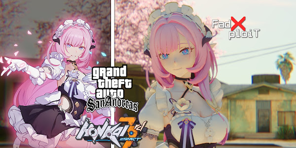  GTA SA Elysia - (Maid) Miss Pink from Honkai Impact