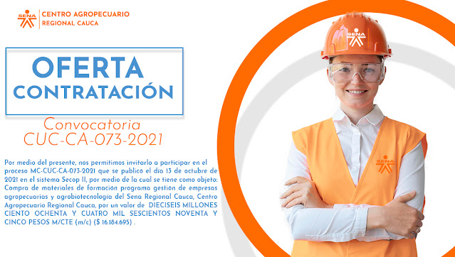 OFERTA TRABAJO SECOP 2021