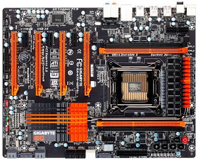 Gigabyte GA X79 UD7 Dengan 3D Power Untuk Socket LGA2011