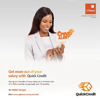 How To Get Quick Credit Loan from GTBank without any Hidden Collateral 