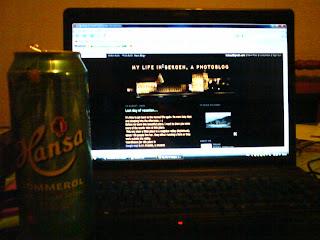 Beer and Laptop
