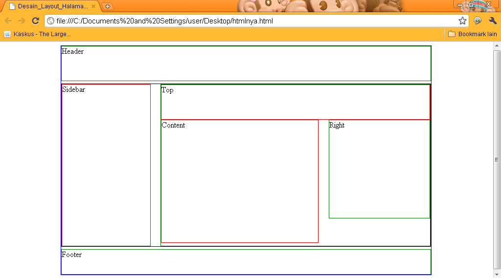 Pembuatan Layout Web Sederhana Menggunakan CSS dan Fungsi 