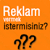 SİTENE REKLAM ALANI EKLE