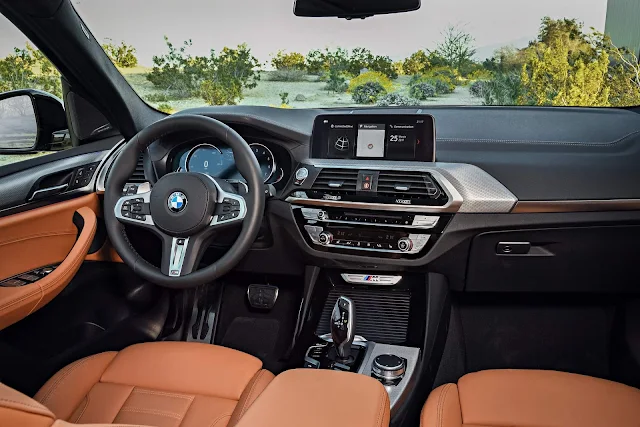 Novo BMW X3 2018 - Brasil - interior