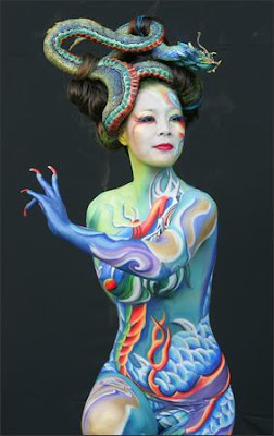 festival body painting