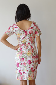 Elisalex McCalls 3830 Floral Dress Mad Men