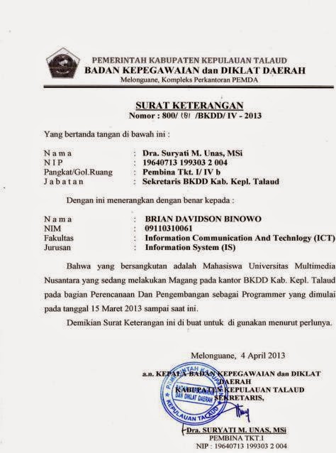 Pengertian dan Contoh Surat Keterangan 2018 Februari 2018 