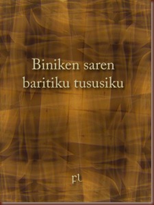 Biniken saren baritiku tususiku Cover